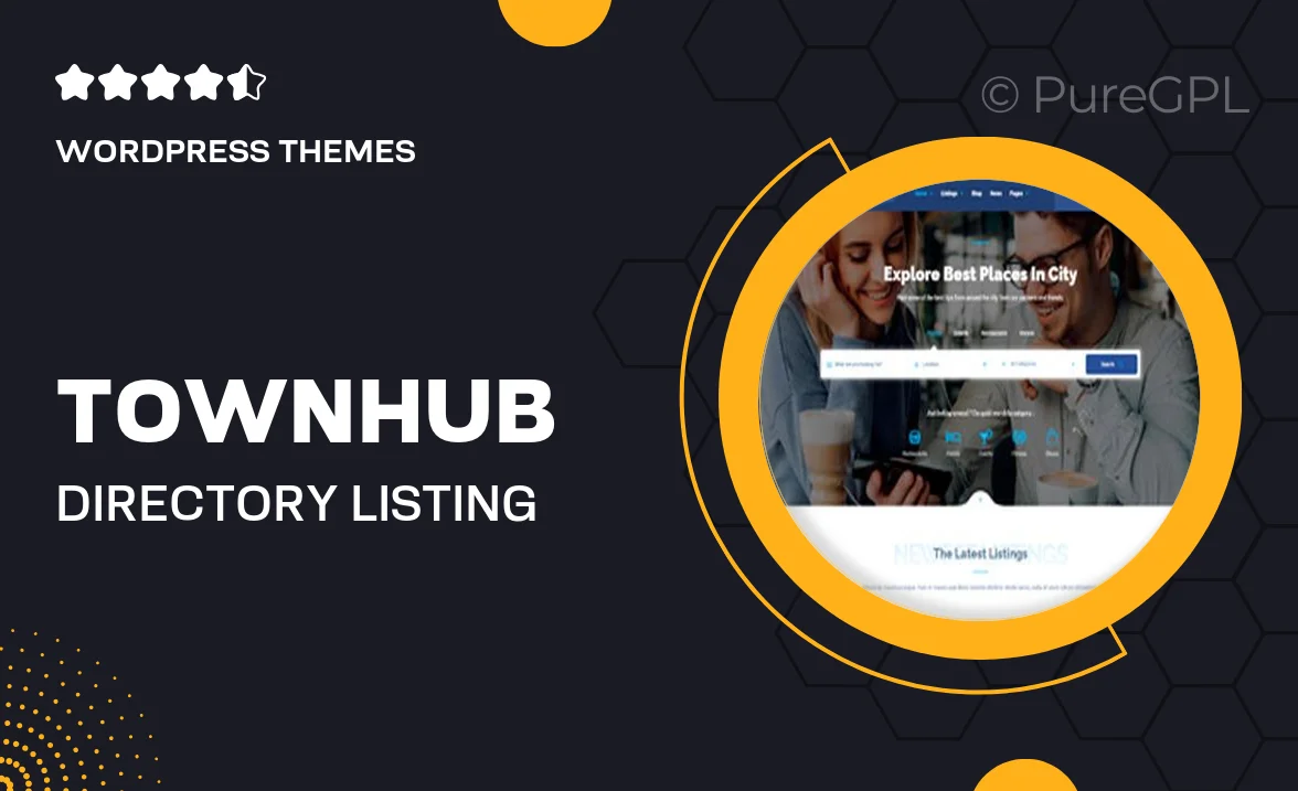TownHub – Directory & Listing WordPress Theme