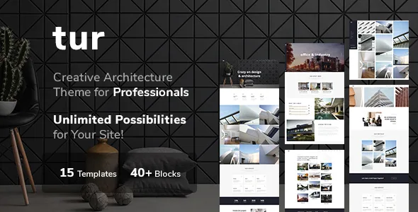 tur architecture wordpress theme 1