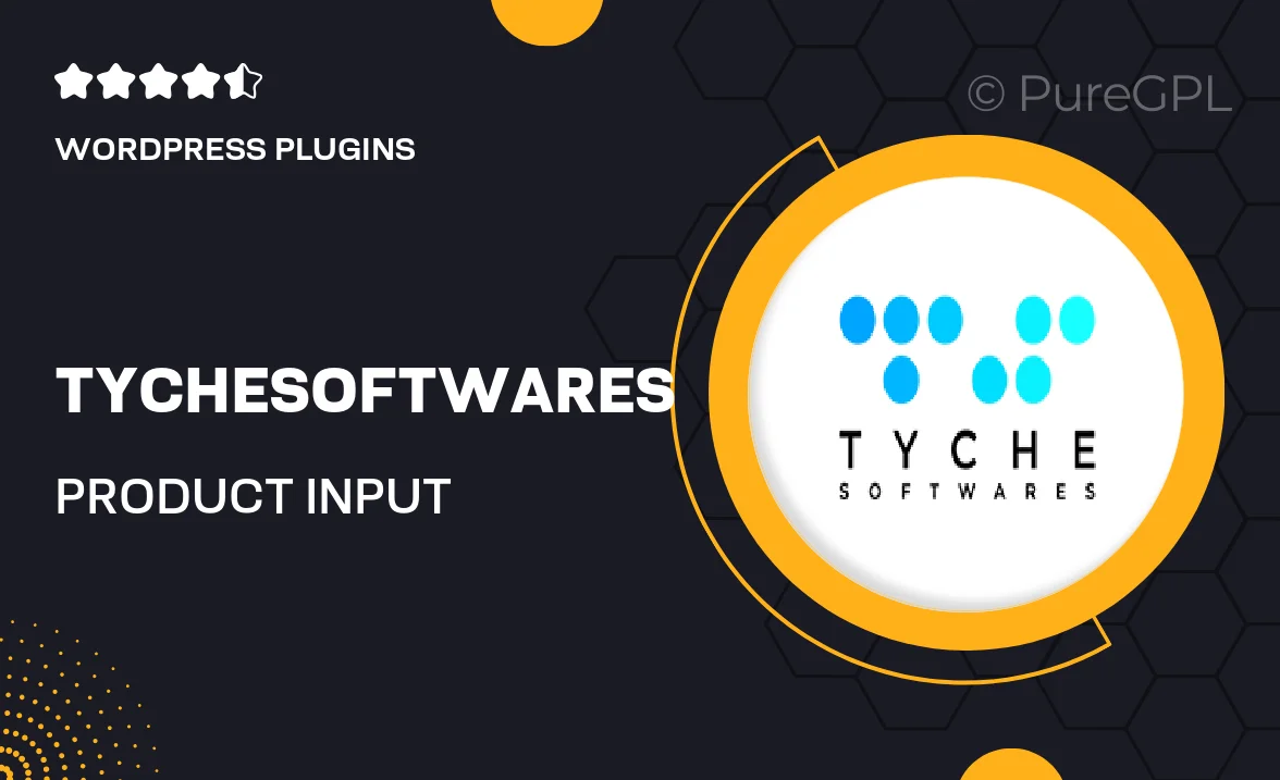Tychesoftwares | Product Input Fields for WooCommerce Pro