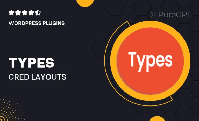 types cred layouts