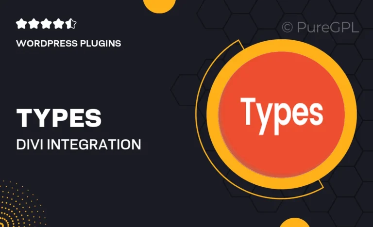 types divi integration
