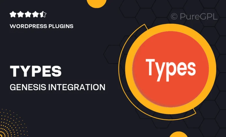 types genesis integration