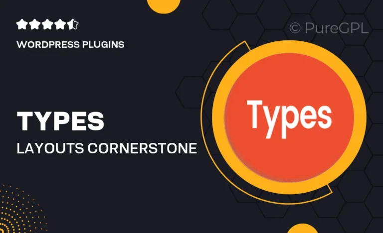 types layouts cornerstone