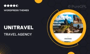 UniTravel | Travel Agency & Tourism Bureau WordPress Theme
