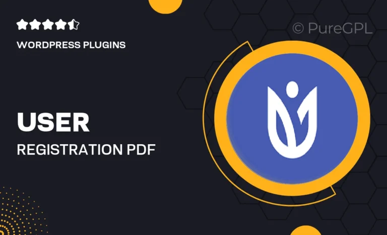 user registration pdf form submission