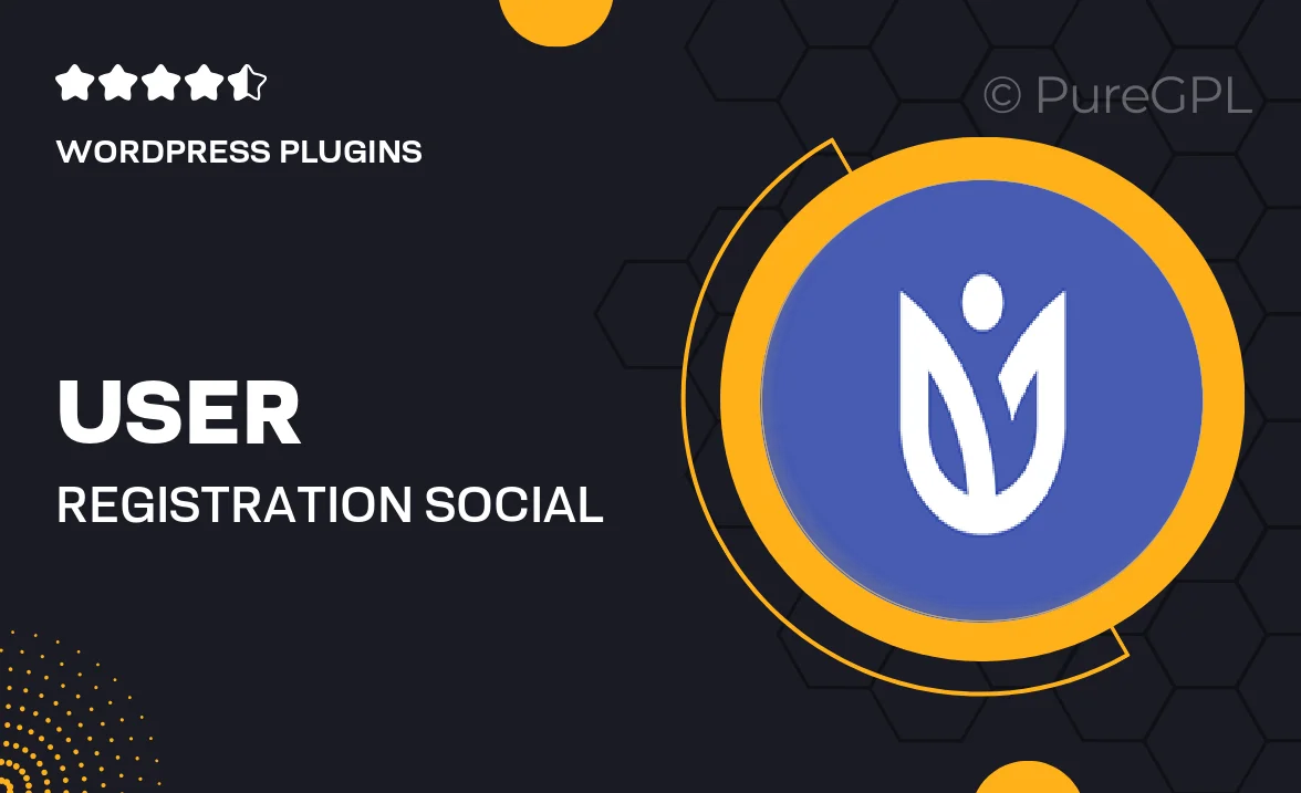 User registration | Social Connect