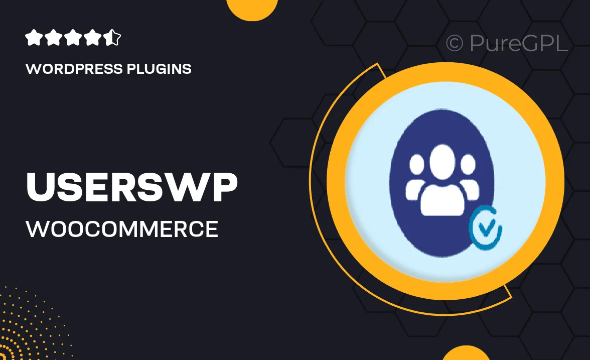 Userswp | WooCommerce