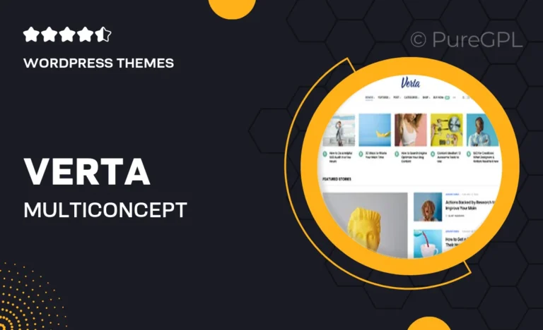 verta multi concept wordpress theme for modern publishers