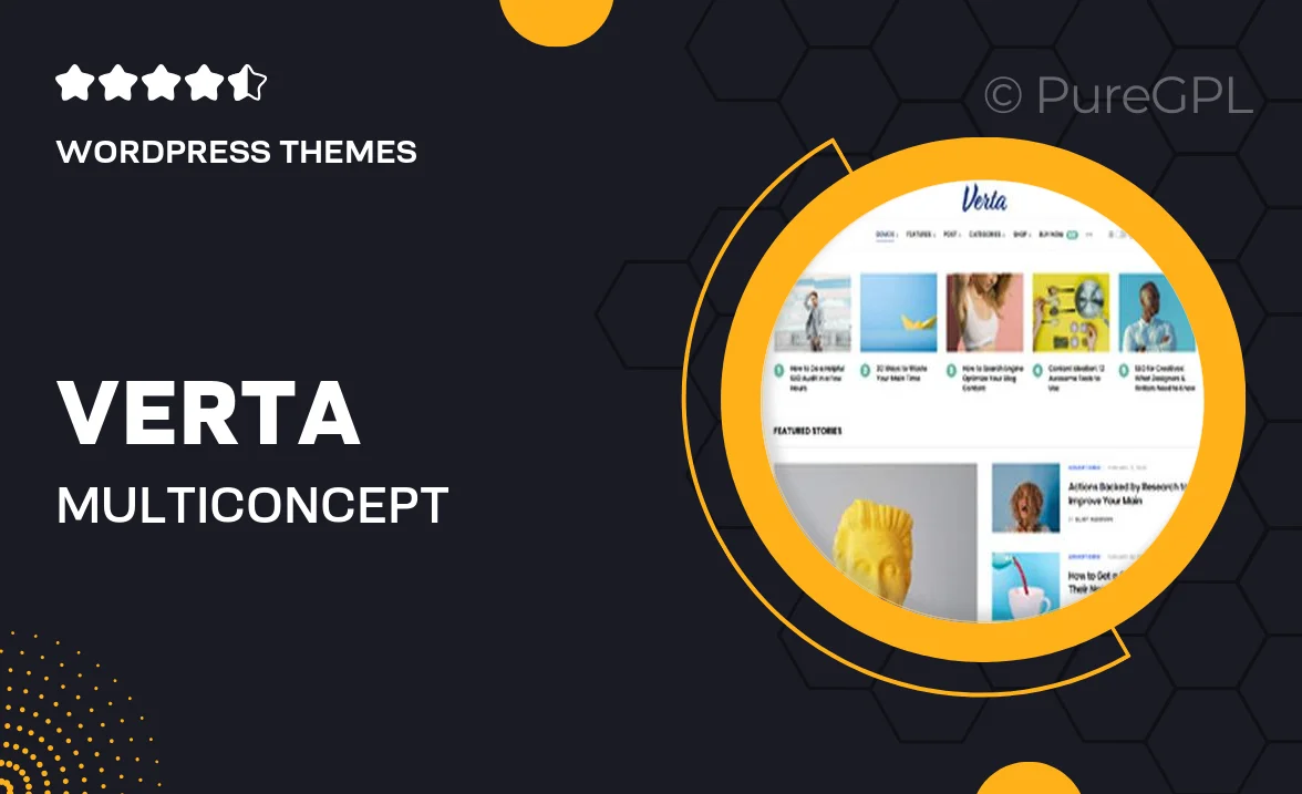 Verta – Multi-Concept WordPress Theme for Modern Publishers
