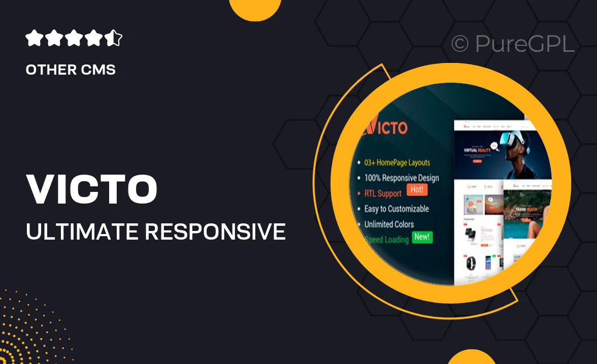 Victo – Ultimate Responsive Magento 2 Theme
