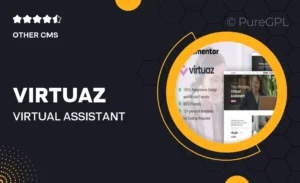 Virtuaz – Virtual Assistant Business Elementor Template Kit