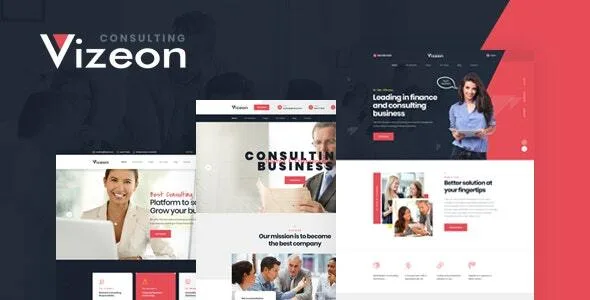 Vizeon – Business Consulting WordPress Themes