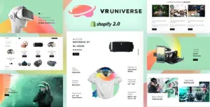 VRUniverse – Virtual Reality Store Shopify Theme