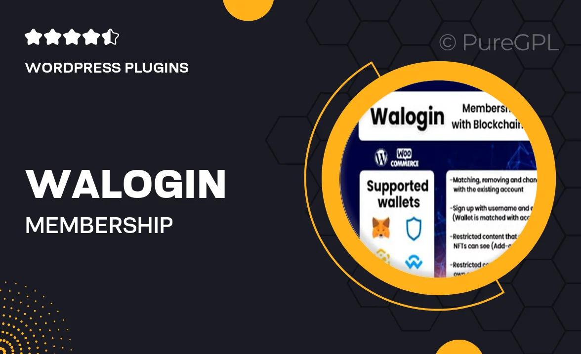 Walogin – Membership management with Blockchain Authenticator