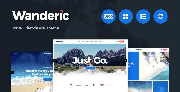 wanderic travel blog lifestyle wordpress theme 1