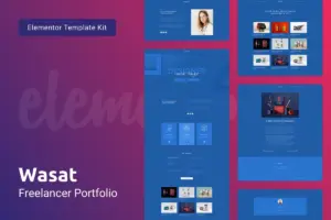 Wasat — Creative Portfolio Template Kit