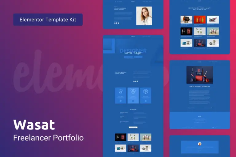 wasat creative portfolio template kit 1