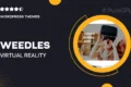 Weedles | Virtual Reality Landing Page & Store WordPress Theme