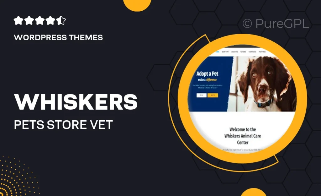 Whiskers – Pets Store | Vet Clinic | Animal Adoption 23 Whiskers – Pets Store | Vet Clinic | Animal Adoption