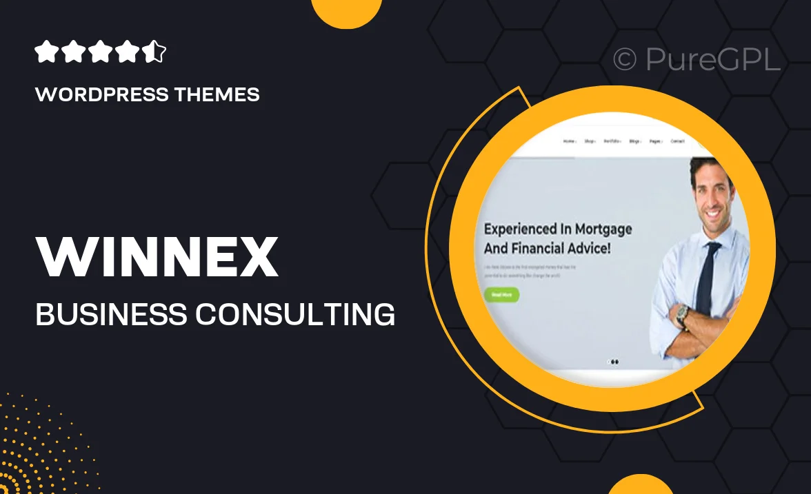 Winnex – Business Consulting WordPress Themes