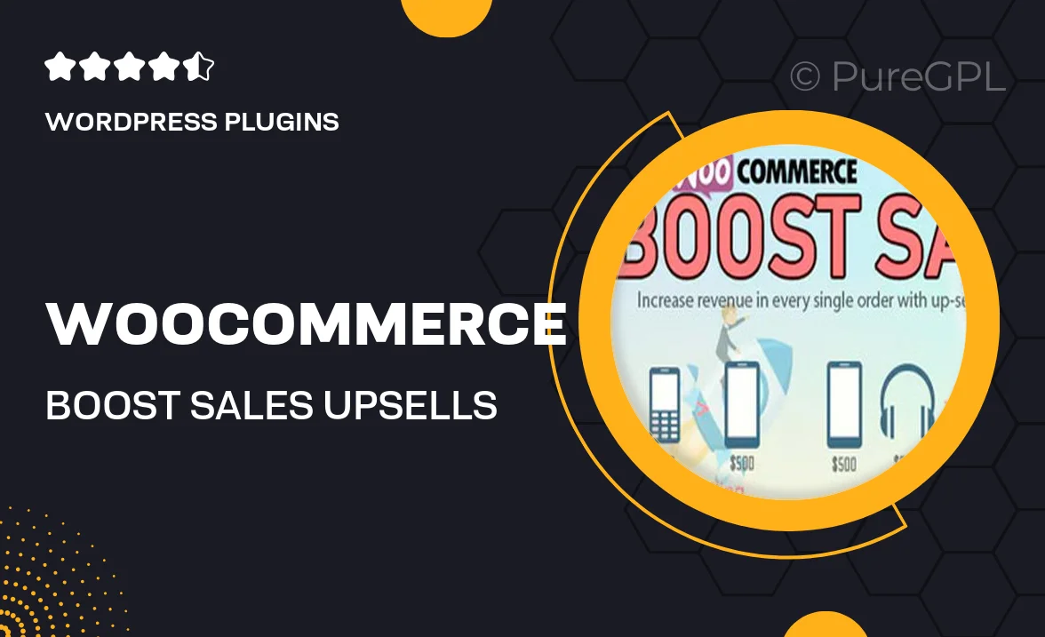 WooCommerce Boost Sales – Upsells & Cross Sells Popups & Discount