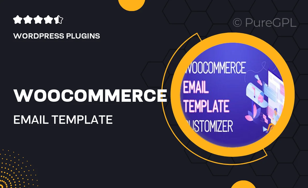 WooCommerce Email Template Customizer