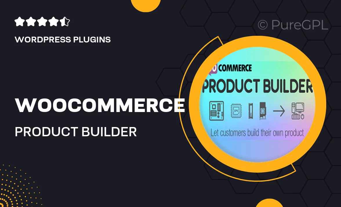 WooCommerce Product Builder – Custom PC Builder – Product Configurator