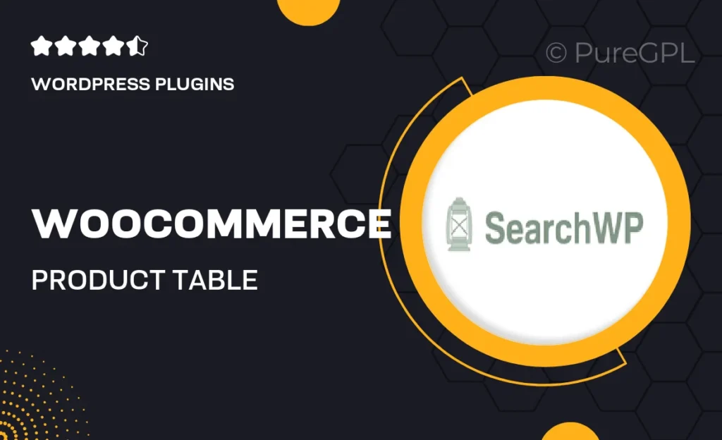 WooCommerce Product Table Integration 5 WooCommerce Product Table Integration