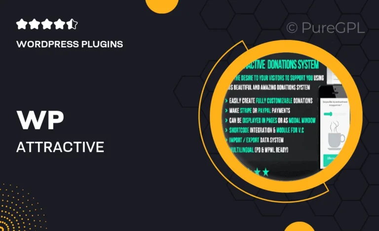 wp attractive donations system easy stripe paypal donations
