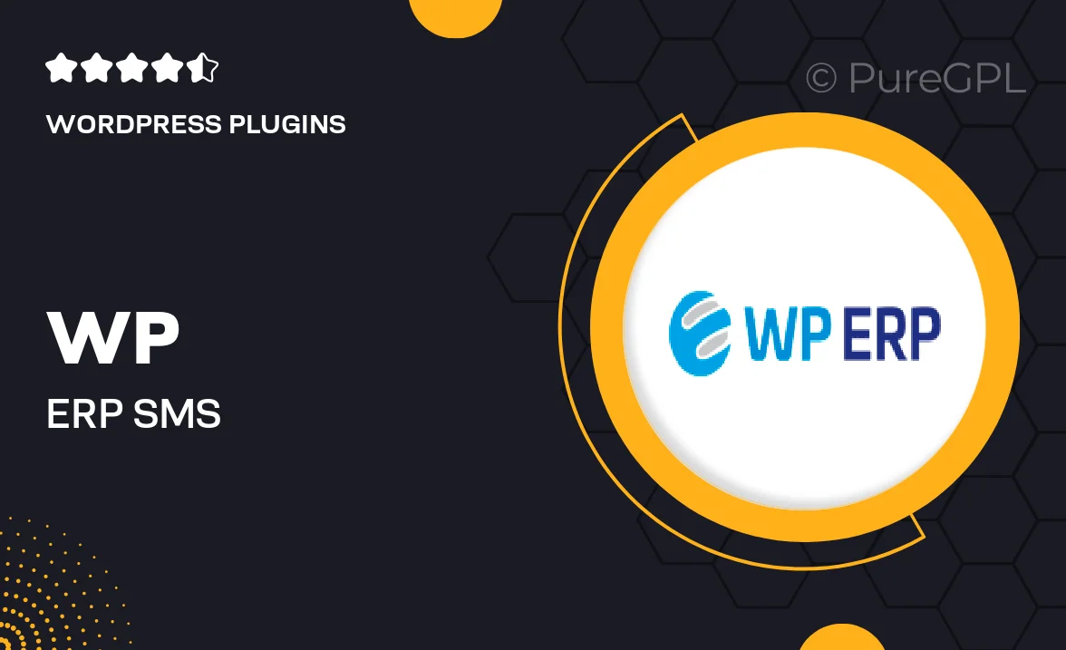 Wp erp | SMS Notification