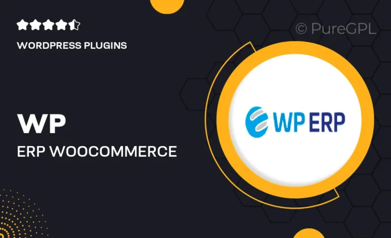 wp erp woocommerce