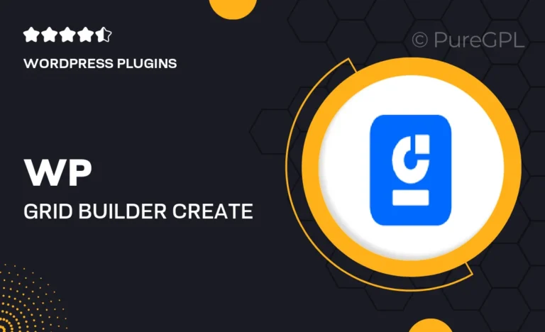 WP Grid Builder – Create Advanced Filterable & Faceted Grids WordPress