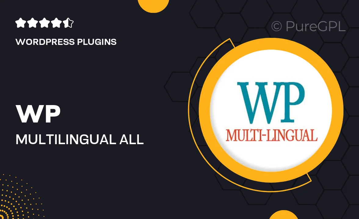 Wp multi-lingual | All Import