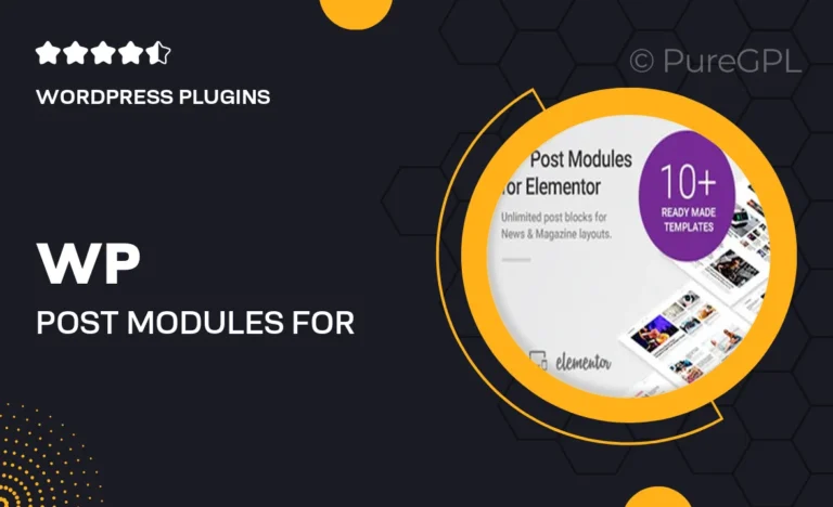 wp post modules for newspaper and magazine layouts elementor addon