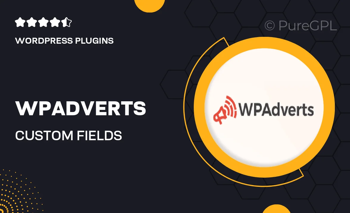 Wpadverts | Custom Fields
