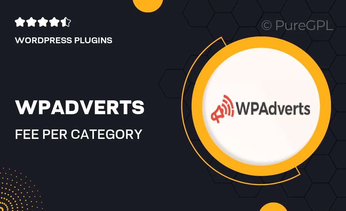Wpadverts | Fee Per Category