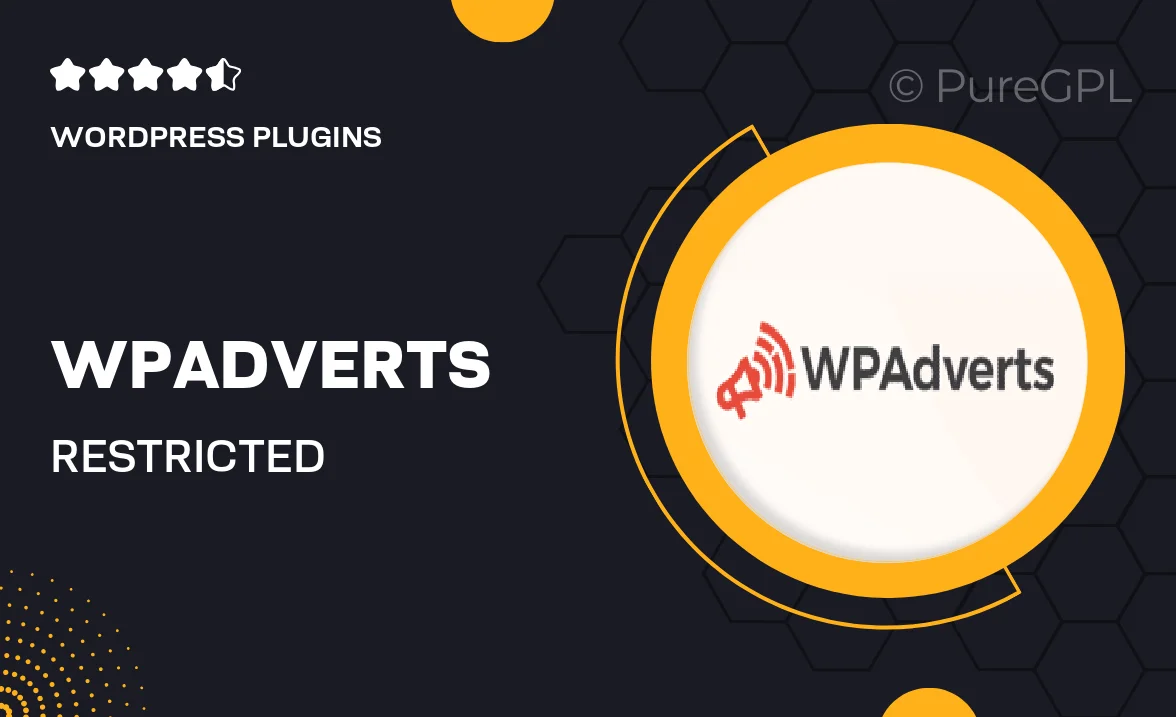 Wpadverts | Restricted Categories