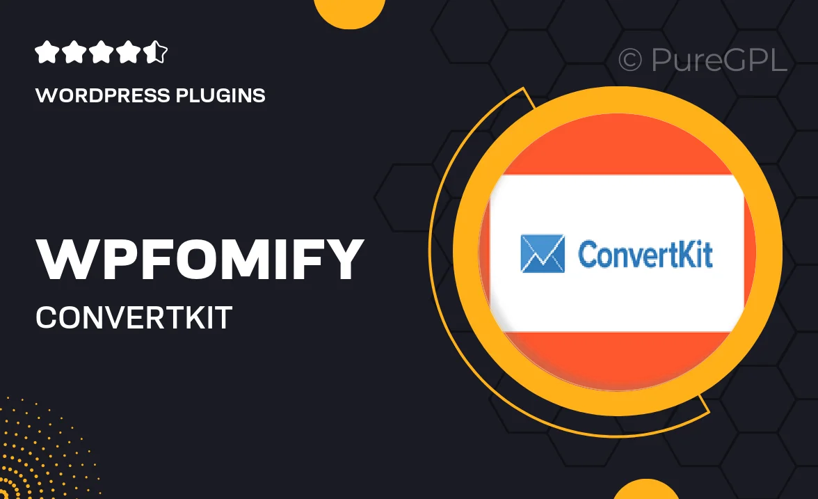 Wpfomify | ConvertKit