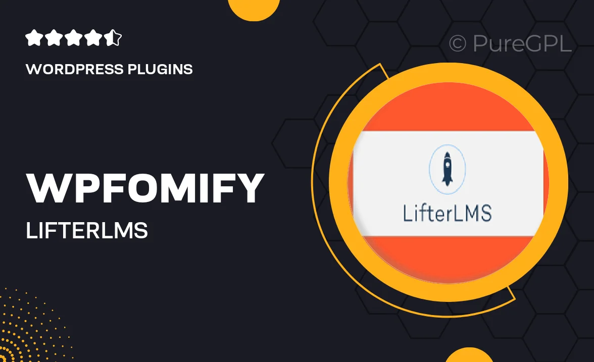 Wpfomify | LifterLMS