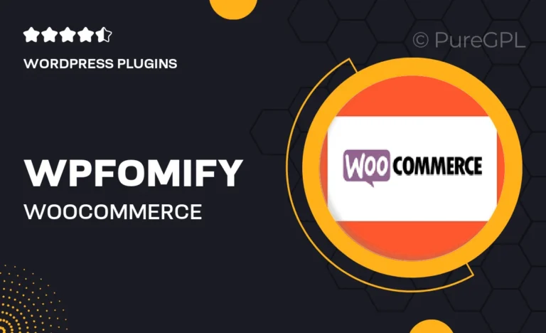 wpfomify woocommerce