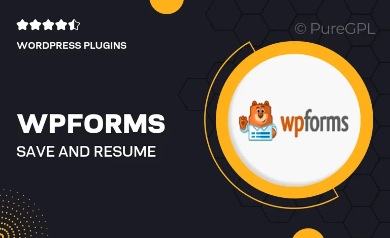 wpforms save and resume