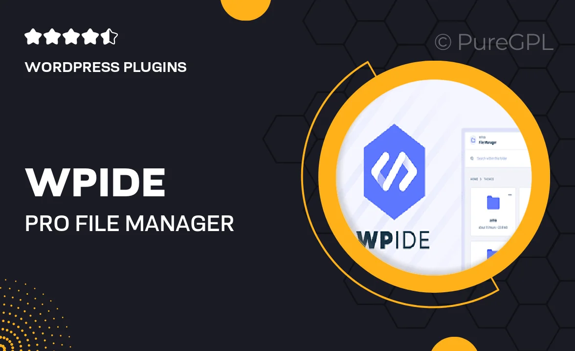 WPIDE Pro – File Manager & Code Editor Premium