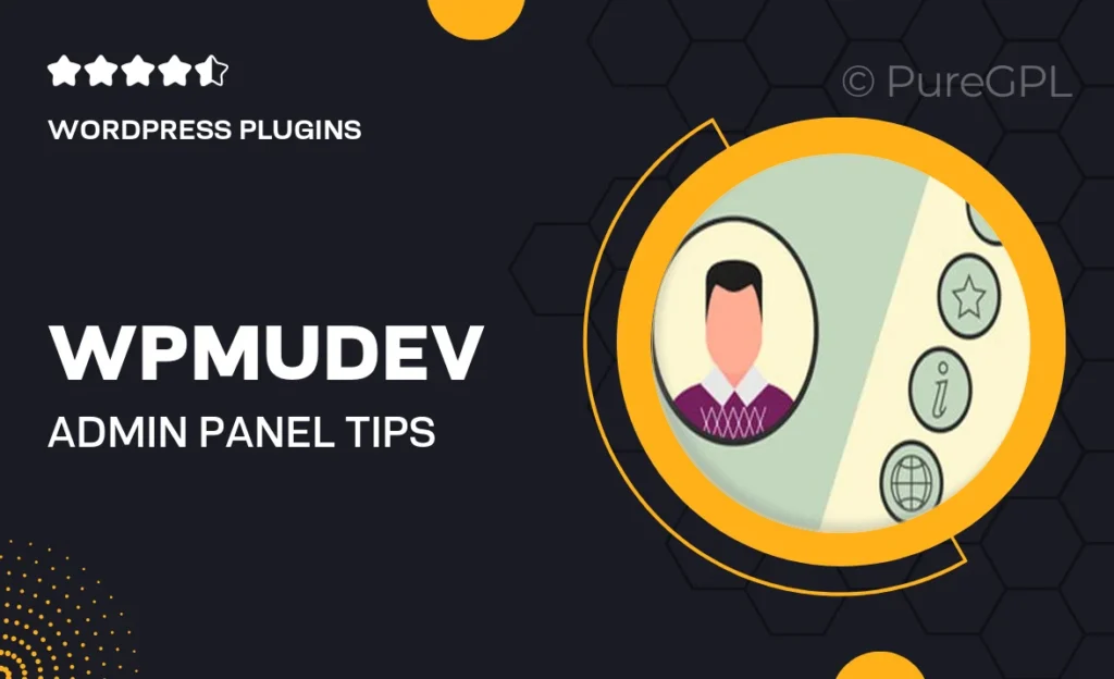 Wpmudev | Admin Panel Tips 45 Wpmudev | Admin Panel Tips