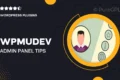 Wpmudev | Admin Panel Tips