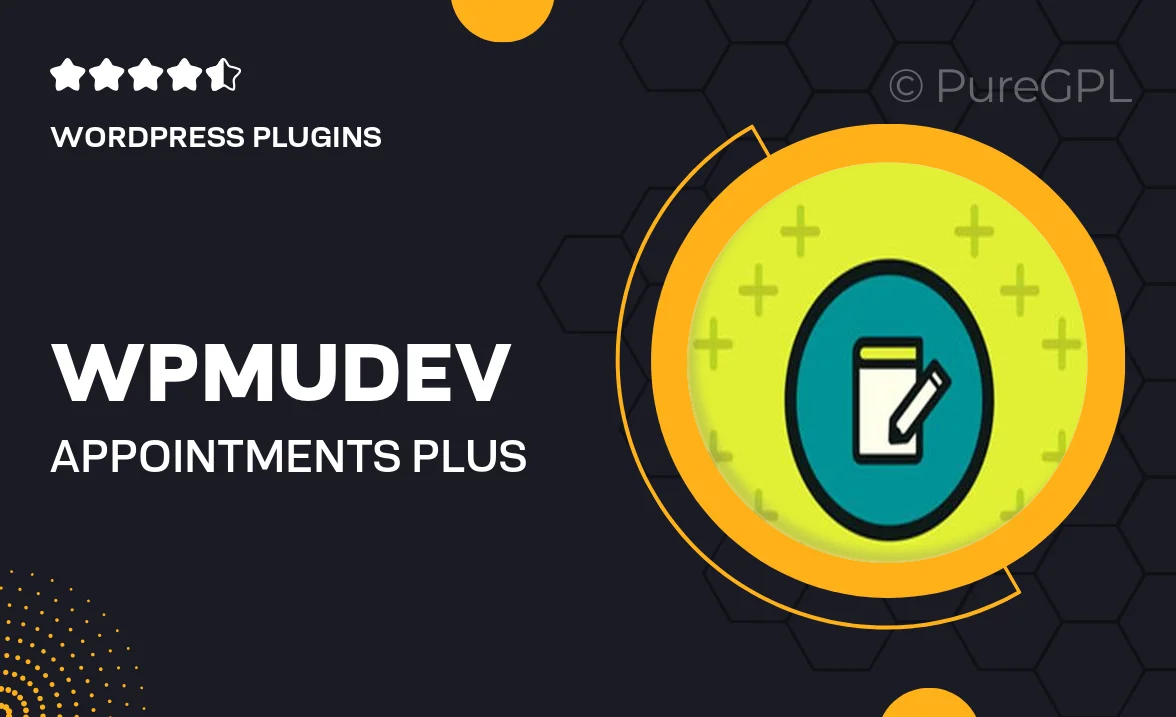 Wpmudev | Appointments Plus