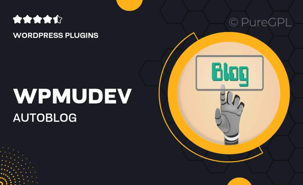 Wpmudev | AutoBlog 11 Wpmudev | AutoBlog
