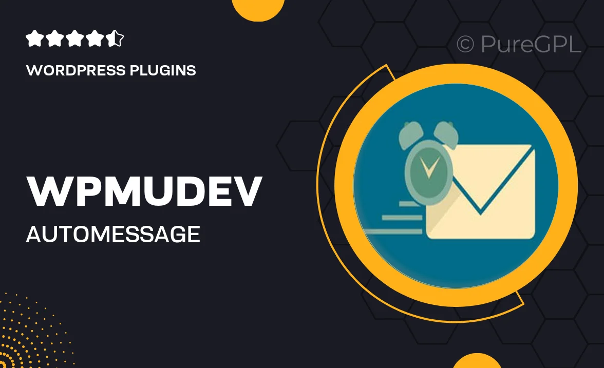 Wpmudev | Automessage