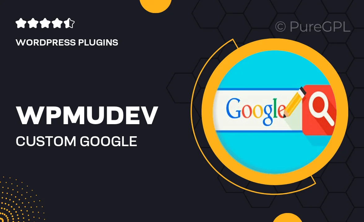 Wpmudev | Custom Google Search