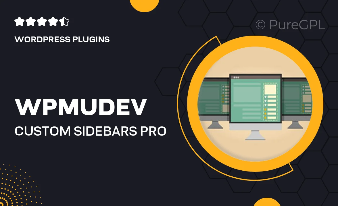 Wpmudev | Custom Sidebars Pro