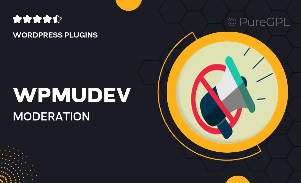 Wpmudev | Moderation